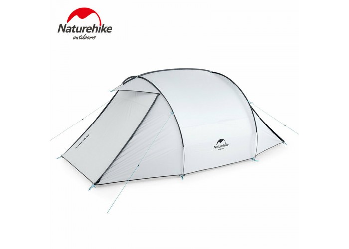 Намет тримісний Naturehike Cloud Fun NH19ZP006, 210T/Silver Coated, білий
