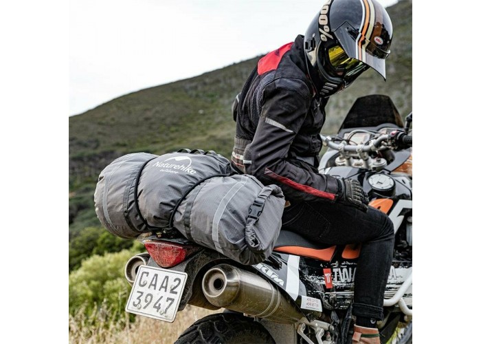 Намет надлегкий двомісний Naturehike Could Tourer Motercycle NH19ZP013, 40D, сірий