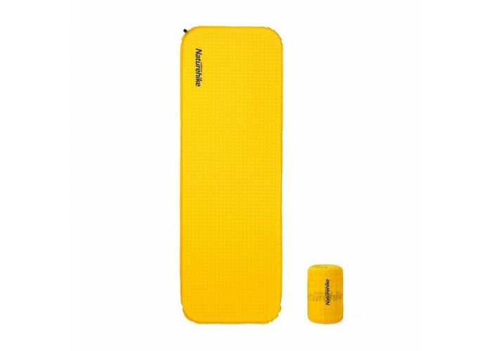 Килимок самонадувний Naturehike C034 NH19Q034-D, 30 мм, Розмір L, жовтий