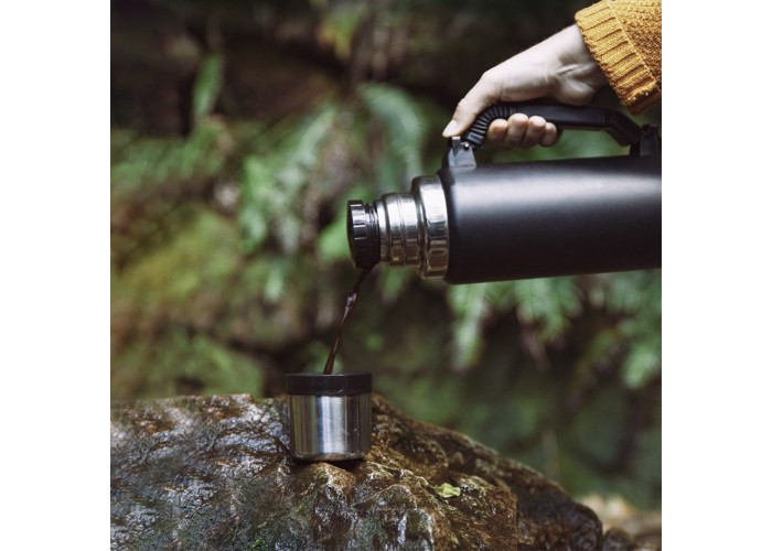 Термос з ручкою Naturehike Q-9H NH19SJ011, 304 сталь, 2.2 л, чорний
