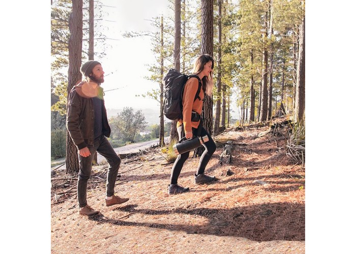 Термос з ручкою Naturehike Q-9H NH19SJ011, 304 сталь, 2.2 л, чорний