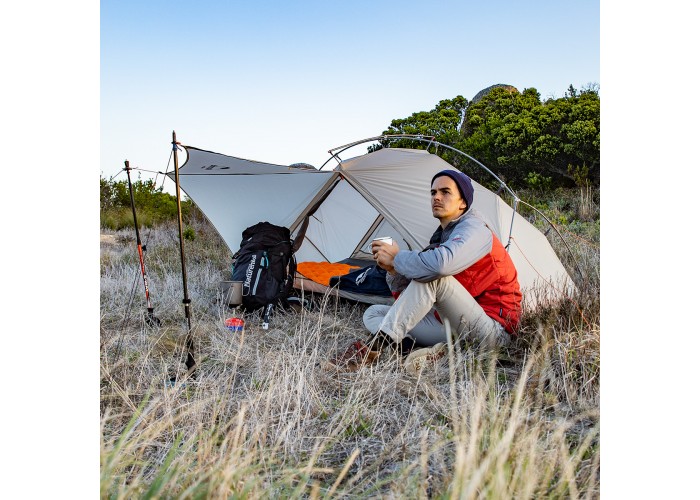 Намет надлегкий двомісний Naturehike VIK II, NH19ZP003-1, 15D , білий