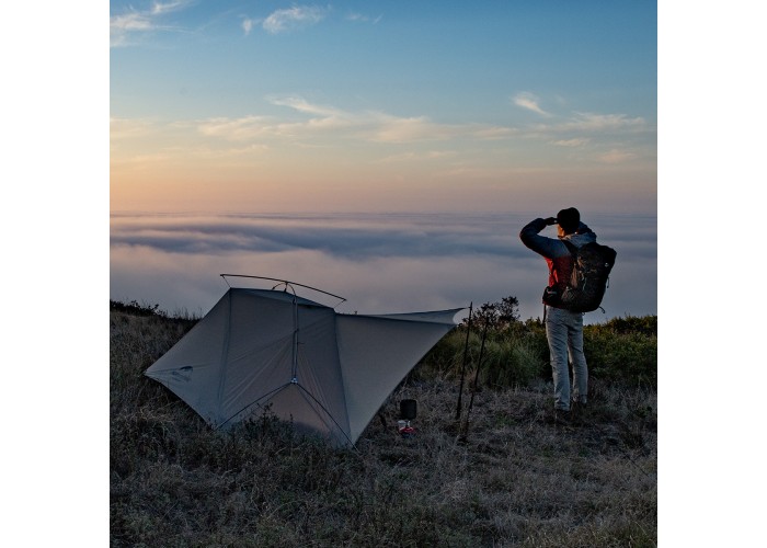 Намет надлегкий двомісний Naturehike VIK II, NH19ZP003-1, 15D , білий