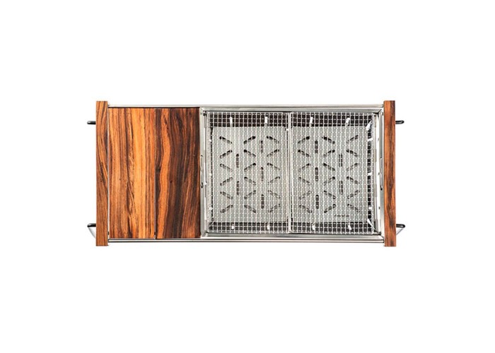 Гриль портативний Naturehike Picnic BBQ Grill NH20CJ006, р-р L, сталь