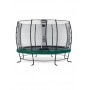 Батут EXIT Elegant Premium 427cm green із захисною сіткою стандарт
