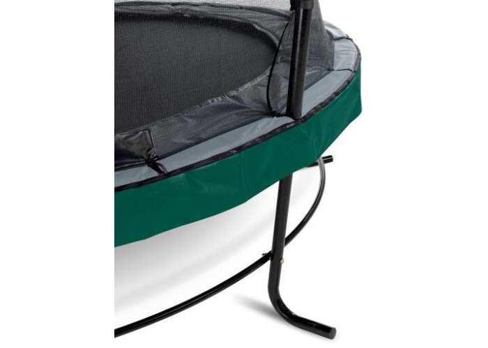 Батут EXIT Elegant Premium 427cm green із захисною сіткою стандарт