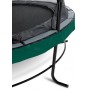 Батут EXIT Elegant Premium 427cm green із захисною сіткою стандарт