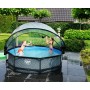 Басейн каркасний EXIT Black Wood Pool 300x76cm black