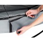 Батут c захисною сіткою EXIT Elegant 427 см, сірий