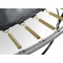 Батут для дорослих і дітей EXIT Elegant 427 cm black з захисною сіткою (Нідерланди)