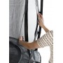Батут для дорослих і дітей EXIT Elegant 427 cm black з захисною сіткою (Нідерланди)