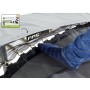 Батут для дорослих і дітей EXIT Elegant 427 cm black з захисною сіткою (Нідерланди)