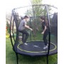 Батут EXIT Silhouette 305 см з захисною сіткою зелений