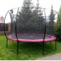 Батут EXIT Silhouette 305 см з захисною сіткою чорний
