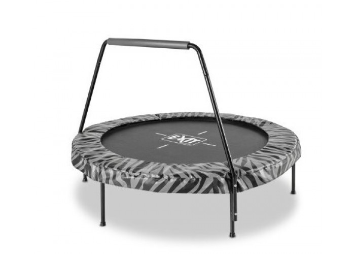 Батут EXIT Tiggy Junior 140cm + bar, black/grey