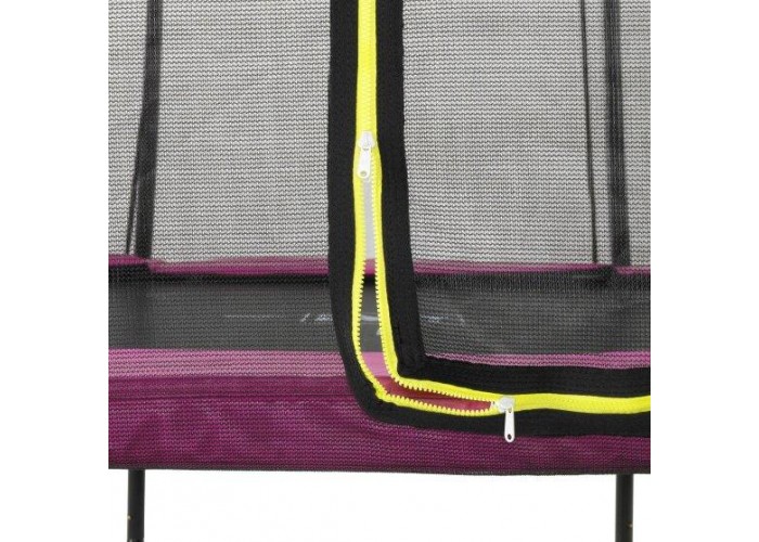 Батут EXIT Silhouette прямокутний 153x214 рожевий