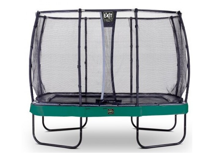 Батут EXIT Elegant Premium прямокутний 214х366 cm green