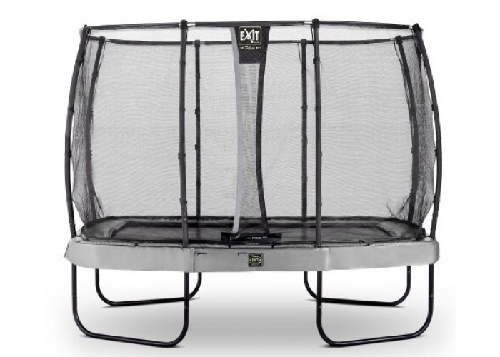 Батут EXIT Elegant Premium прямокутний 214х366 cm сірий