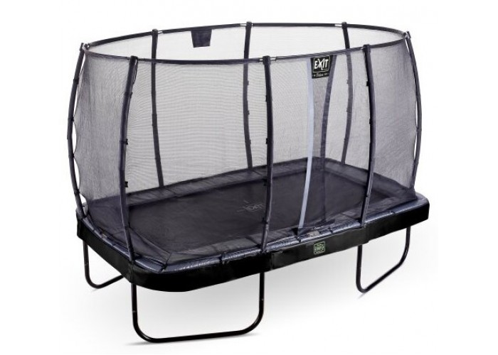 Батут EXIT Elegant Premium 244х427 cm прямокутний black